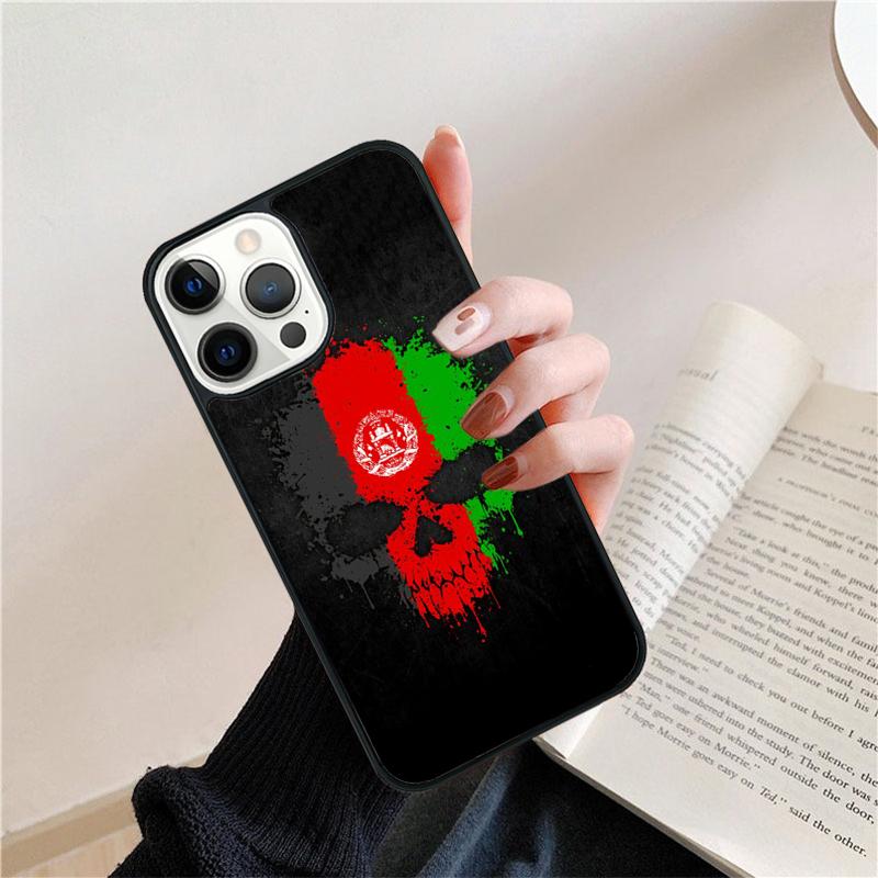 Afghanistan Flag Mobile Phone Cases Cover For iPhone 17 Air 16 16e 15 14 12 13 11 Pro MAX apple Plus Coque