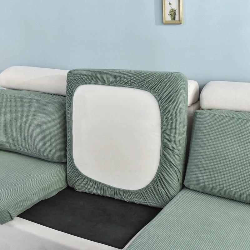 Jacquard High Stretch Cushion Cover Sofa Cushion Furniture Protector for Sofa Seat Sofa Slipcover Sofa Cover Soft Flexibility