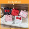Small Princess Fashion Butterfly Bow Girl Mini Crossbody Bag With Pu Material For Toddler Daily Use