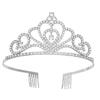 Elegant Crystal Bridal Princess Crown Headband