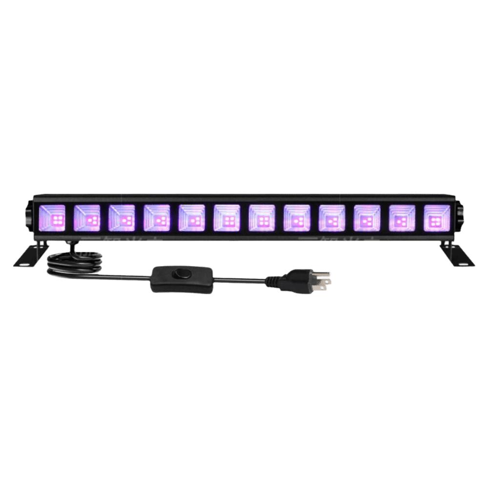 395nm Blacklight LED UV Wall Washer Light 40LED Strips Concert Stage LED Bar Washer Lamp Durable Sealed Joint LED Line Light