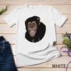 Lustiger Schimpanse Lächeln Dschungeltier Primat Unisex T-Shirt