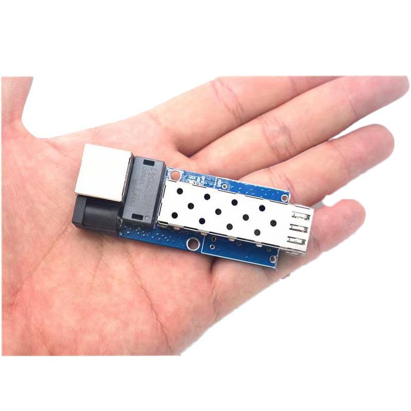 Mini Gigabit LC/SC SFP Fiber Optic Transceiver PCBA (1 Optical, 1 Electrical)