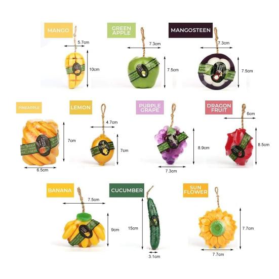 Langanhaltende Feuchtigkeitsseife Zarte Pitaya-Sonnenblumen-Naturseife aus handgemachter Seife für Kinder