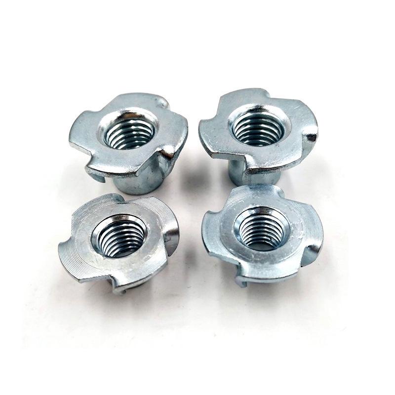 Galvanized Claw-Shaped Wood Panel Nut, Cold-Formed M4-M10