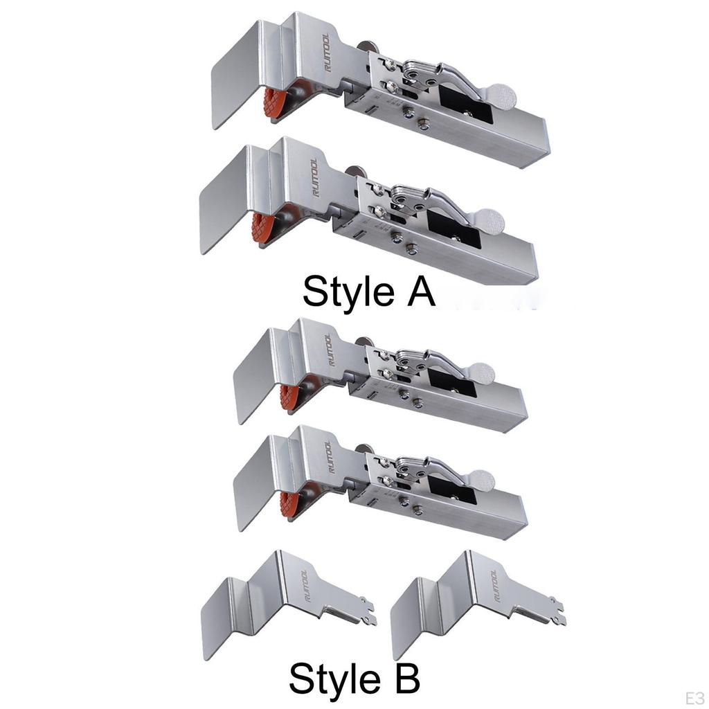 2 Pieces Adjustable Drawer Fixing Clamps Clips Cabinet Hardware Jig for Installing