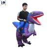 Inflatable Orange T-Rex Costume for Party & Cosplay
