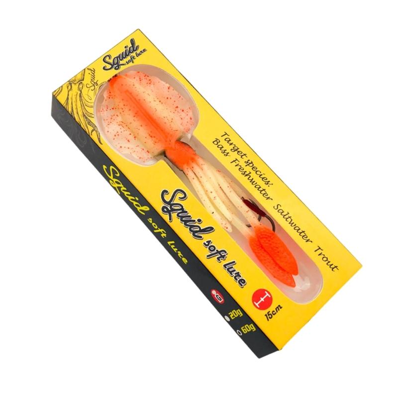 1Pc Fishing Lures, Soft Artificial Lures for Fishing Trout Ribbon Fishing Lures Soft Colorful Twisters Tail Swimbaits