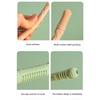 Straw Teether Children's Toy Soft Silicone Hollow Molar Stick Newborn Teething Tube Molar Toy Gift