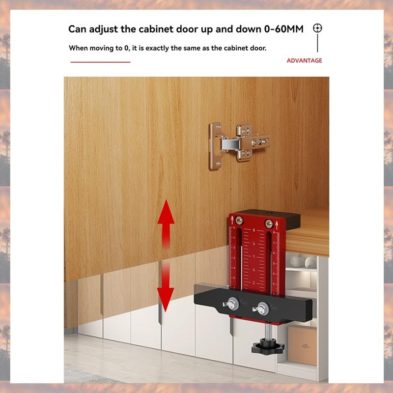 2025 Trend Cabinet Door Installation Positioner Versatile Hardware Jig High Woodworking For Effortless Ment Power Tool
