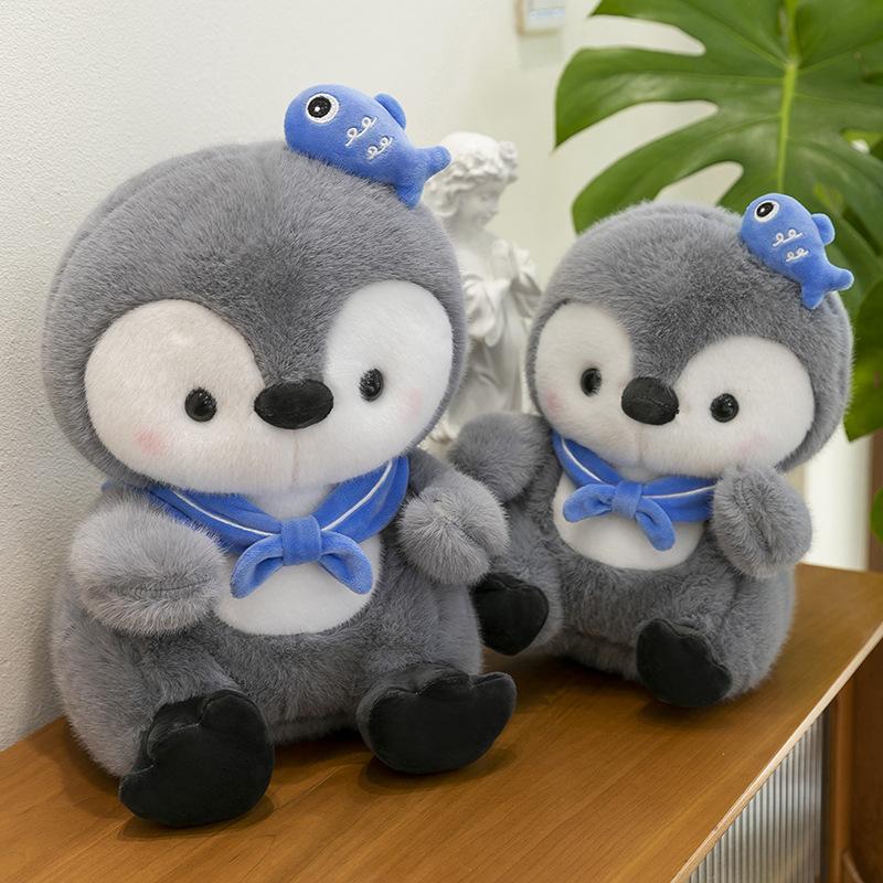 Cute Soft Penguin Doll Plush Toy Aquarium Ornaments Souvenir Children Comfort Dolls