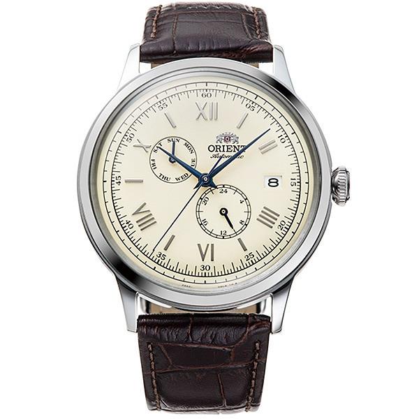 

Orient Чоловічий RN-AK0702Y (Чоловічий шкіряний класичний Bambino) Круглий годинник з нержавіючої сталі