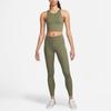 Nike Side Pattern Printed Slim Fit Workout Pants Women Pants Green DM7258-222