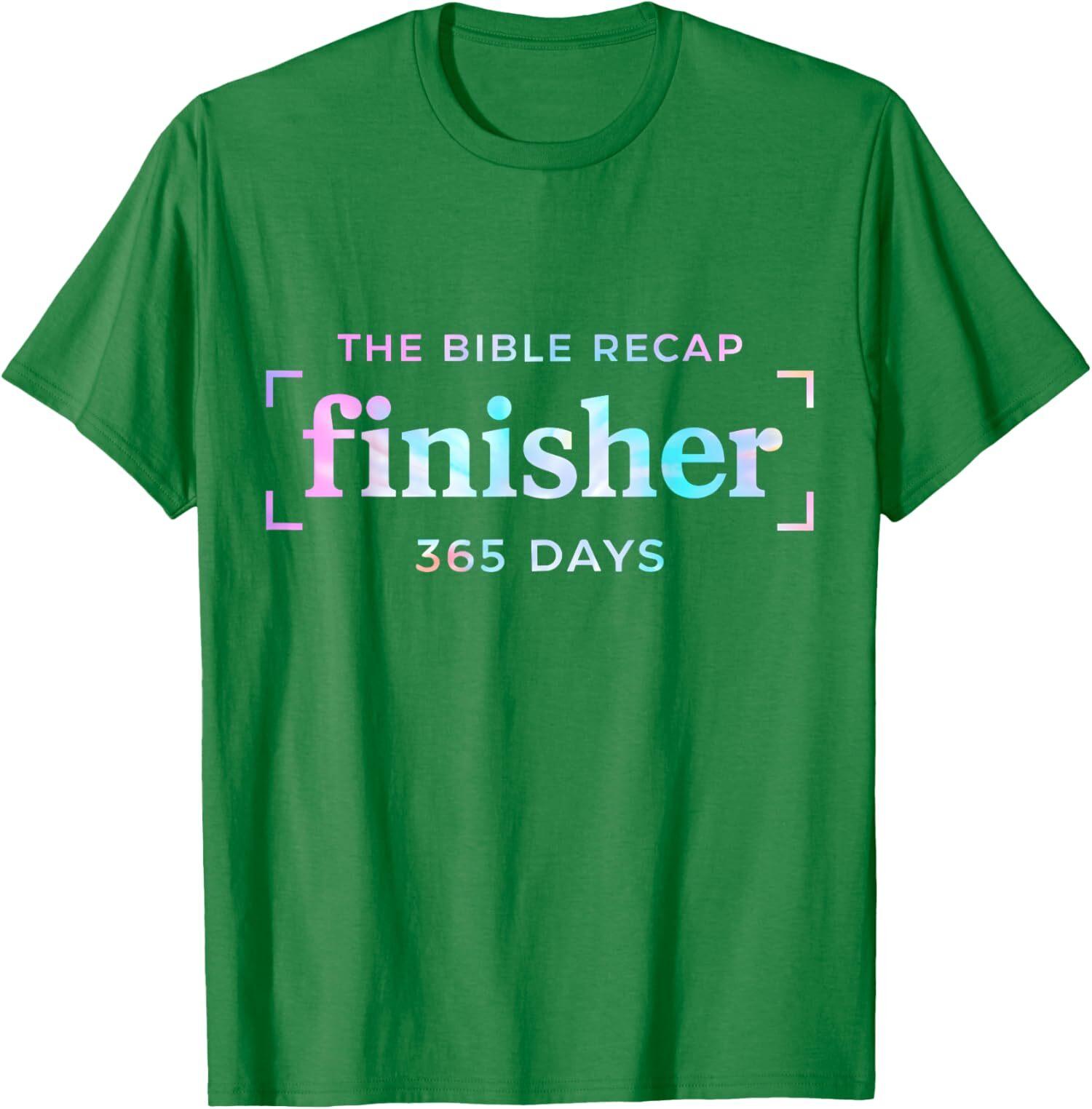 The Finisher Bible Recap Funny Design Happy New Year Unisex T-Shirt S разноцветный