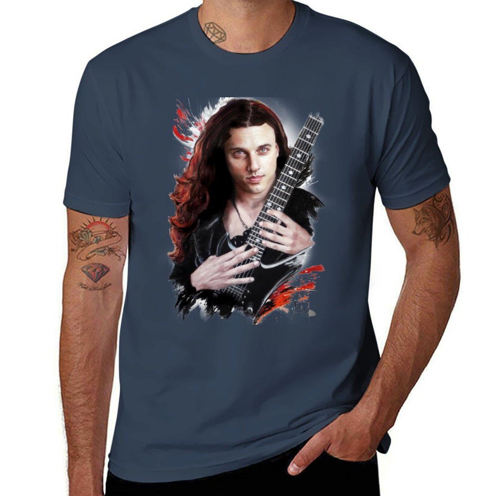 Chuck Schuldiner Tshirt Lightweight Basic Short Sleeve Shirt S