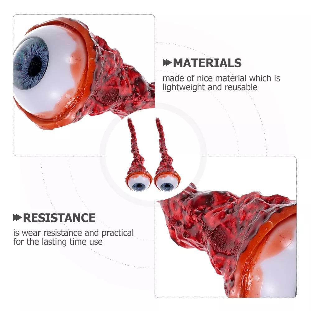 Horror Scary Latex Fake Eyeballs Bloody Props Bloody Eyeballs Creative Fake Eye Eyeball