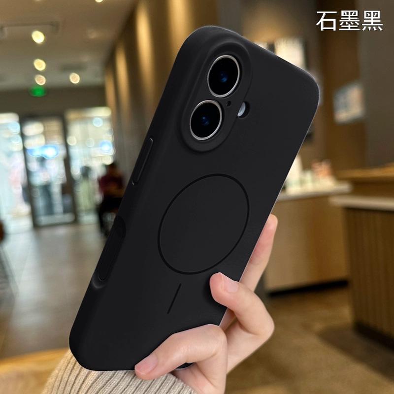 Applicable to Apple 11 mobile phone case, new liquid silicone magnetic suction iPhone11ProMax camera button all-inclusive case