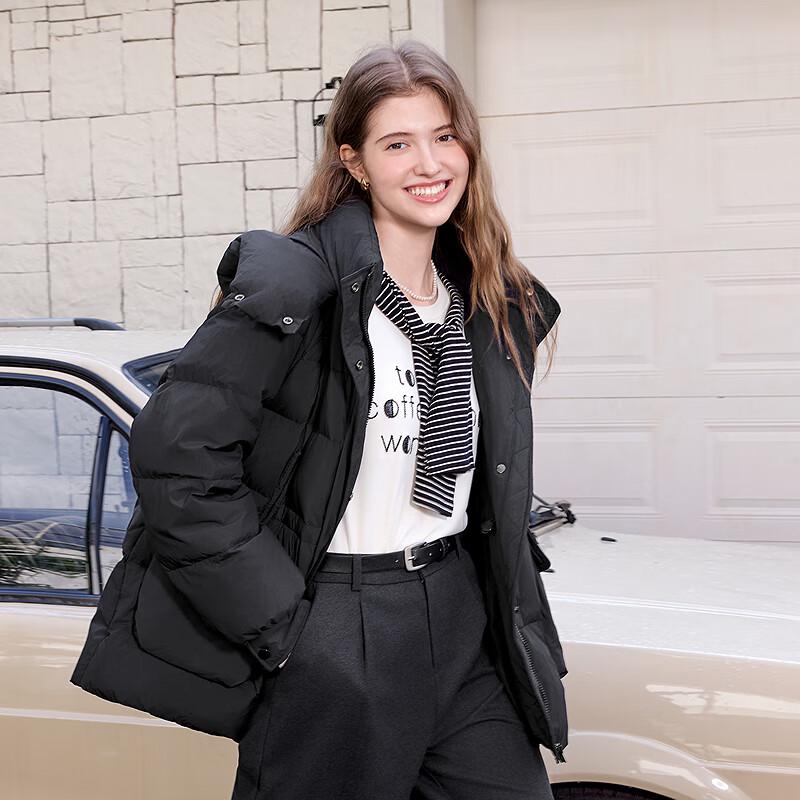 Betu Women's 2025 Winter Hooded Down Jacket