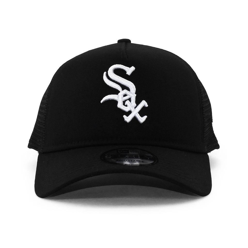 [New Era] Mesh Cap 9FORTY Chicago White Sox MLB A-FRAME TRUCKER MESH CAP CHICAGO WHITE SOX Hat 940 Trucker [Used]