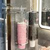 Wall-Mounted Dustproof Paper Cup Dispenser and Holder