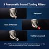HIDIZS MP145 Monitors for Extra Large Planar Magnetic Includes 3 Sets of Replaceable Tuning Lightweight Aviation Aluminum Alloy Jack In-Ear Gaming,
