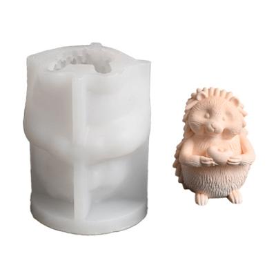 DIY Heimdekorationen Und Kreatives Handwerk Mols Tragbare Silikonform Zum Basteln Detaillierte Igel Kerzenausstellung Und Geschenke
