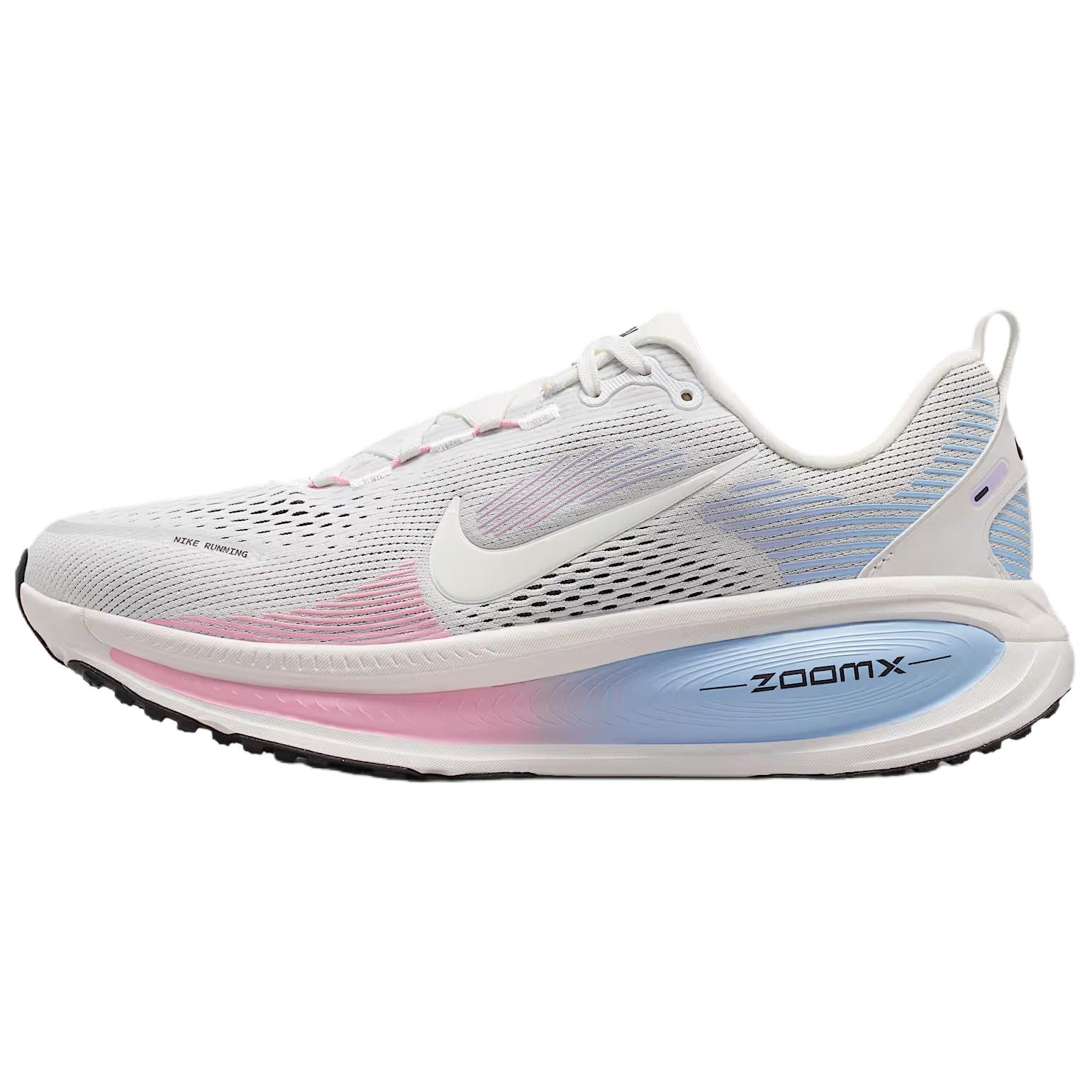 Nike Vomero 18 Breathable Running Shoes Women s White Blue Pink IR2985-121 35.5