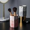 Marble Pattern Pen Holder Ceramic Makeup Brush Cup Storage Cup Storage Cylinder