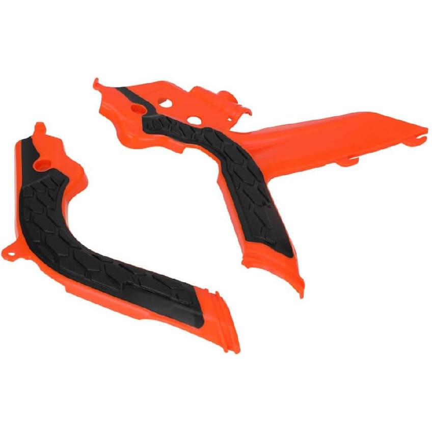 Dirt Bike Frame Grip Motorcycle Frame Guards Protector for 125-450 SX SXF XC XCF 2019-2022 125-500 EXC EXCF XCW XCFW 2020-2024 Orange