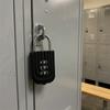 Electroplated Steel Shackle Code Lock Compact Lightweight Password Lock Padlock  Gym Locker