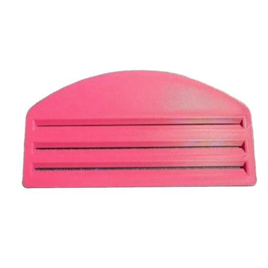 

3D Printed Cat Food Pouch Scraper Mess-Free Leftover Reduction Universal Dogs Wet Food Bag Squeezer Extractor Pet Supplies розовый