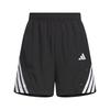 Dance SS25 Woven Logo Stripe Comfortable Casual Shorts Women Shorts Black White KE5852