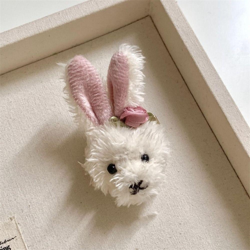 

Sweet and Cute Female Hair Accessory Korean Style Side Hair Clip New Bunny Bear Hair Clip 01