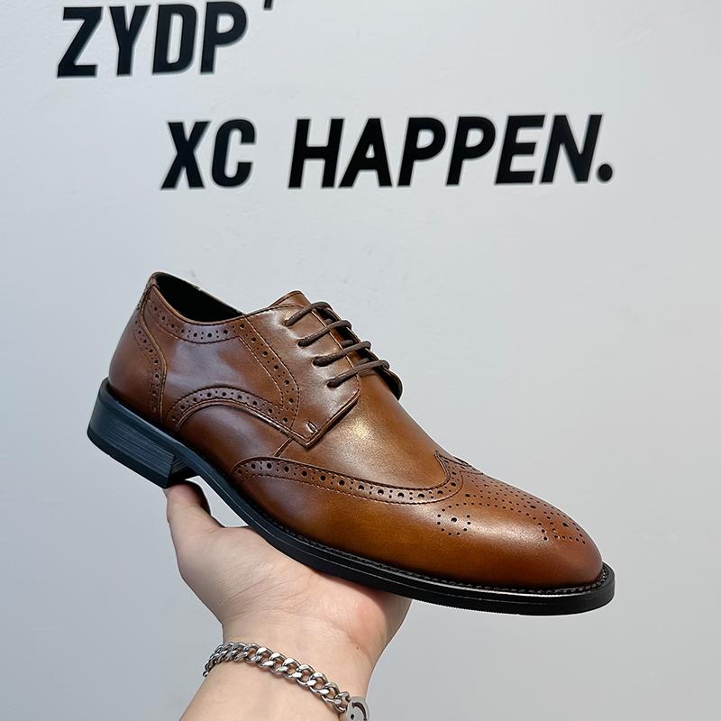 

Модная кожаная обувь для мужчин, из натуральной кожи, больших размеров, высококачественная дизайнерская формальная обувь, повседневная обувь, модная деловая 46