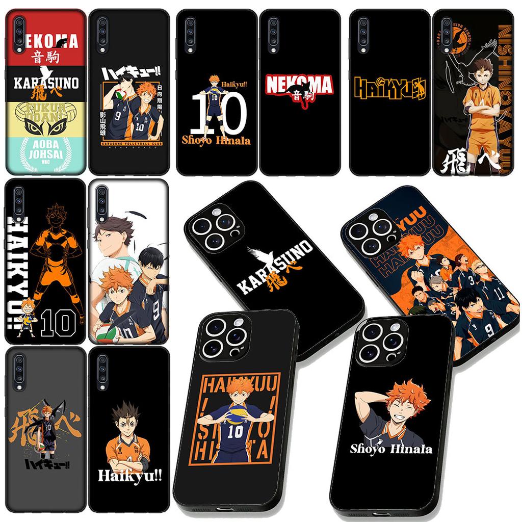Haikyuu Shoyo Hinata Karasuno Phone Cover for Samsung Galaxy Note 20 9 10 S8 S10 Lite S9 Plus A54 A53 A21S S10E A17 Case