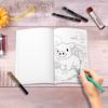 1pc, Farm Coloring Book, Teenagers Coloring Book, 30 different patterns, 100gsm thick paper, stress reliever, birthday gift