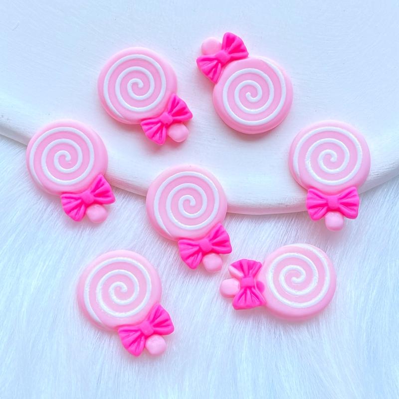 10/20Pcs New Resin Mini Candy / Lollipop Series Flat back Cabochons Scrapbooking DIY Jewelry Craft Decoration Accessories