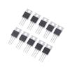10PCS DIY Accessories New Black IRFZ44N IRFZ44 Power MOSFET Direct Insertion TO-220 Transistors
