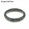 Green White Natural Jade Bracelet Hand Carved Wide Nanyu Bangle Premium Jewelry for Graduation Gift