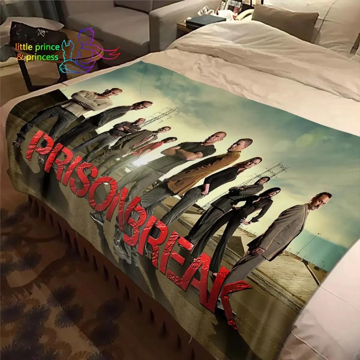 

Prison Break TV Show Blanket Lightweight Comfortable Soft Breathable Ultra Warm Blanket Bedding Travel Bedding 100x150cm