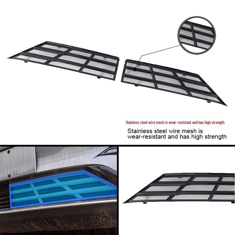 BYD Song 2021 EV Windshield Insect Net: ABS Carbon Fiber Texture Exterior Trim