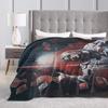 Soft Warm Blanket Travel Office Nijiro Murakami Alice In Borderland 3 Throw Blanket Flannel Bedspread For Bedroom Sofa Bed Cover