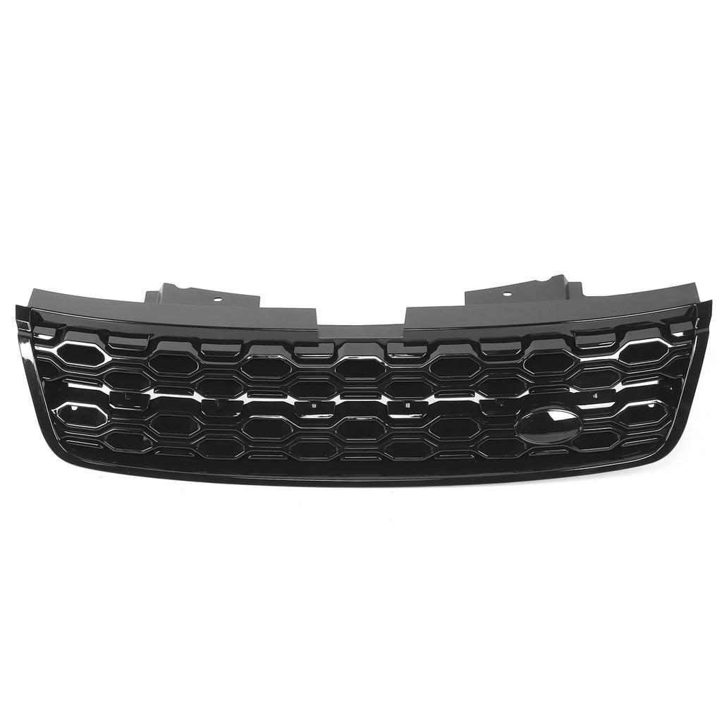 Front Bumper Mesh Grille Honeycomb Grill Piano Black Fit for Land Rover Discovery Sport 2020‑2021