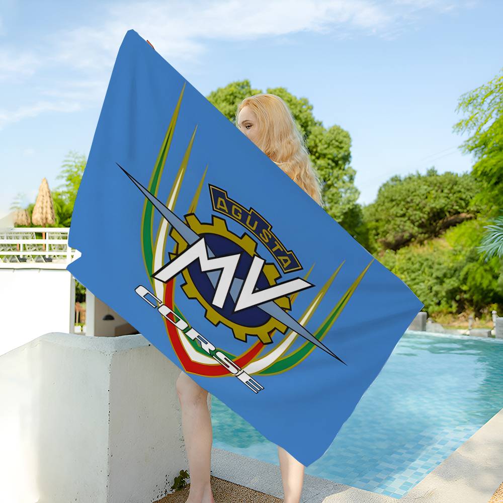 M-MV A-Agusta Big Microfiber Beach Towels Quick Dry Towel Sand Beach Towels Pool Towel for Travel Swim Pool Yoga
