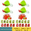 Frog Tongue Tabletop Game: Blow-up Chameleon Lizard Mask for Parent-Child Play