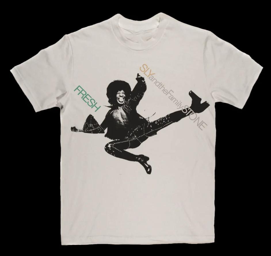 Sly And The Family Stone Fresh Tshirt size S5XL Unisex T-Shirt XXL