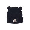 Moncler Căciulă tricotată din lână cu design personalizat Pălării pentru copii Albastru Marin 3B00008M1131742