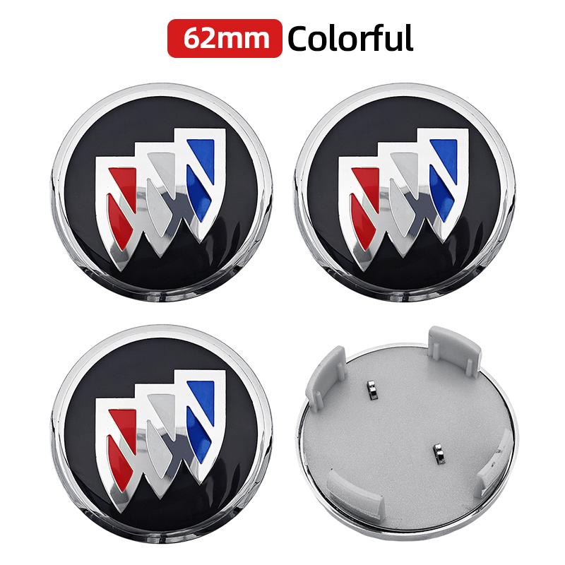 For Buick Excelle XT GT Envision Verano Regal LaCrosse Encore enclave 4pcs Car Wheel Center Hub Caps Cover Emblem Accessories