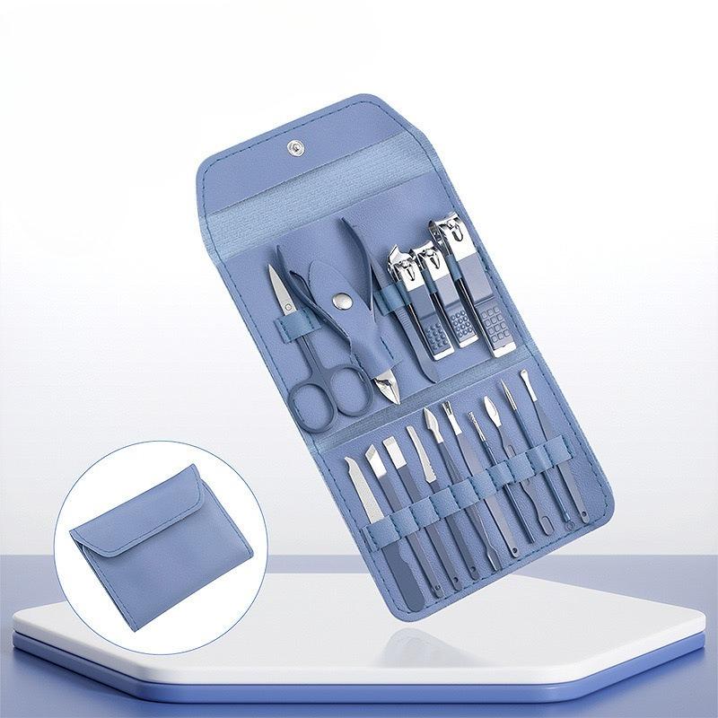 Stainless Steel Nail Care Kit Nail Tool - Perfect for Beauty Care and Travel