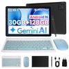 Tablet Android 16, 10,1 cala, 30 GB RAM + 128 GB ROM, Bateria 5000 mAh